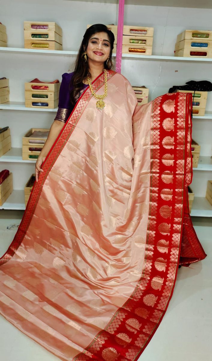 Soft banarasi Silk Saree