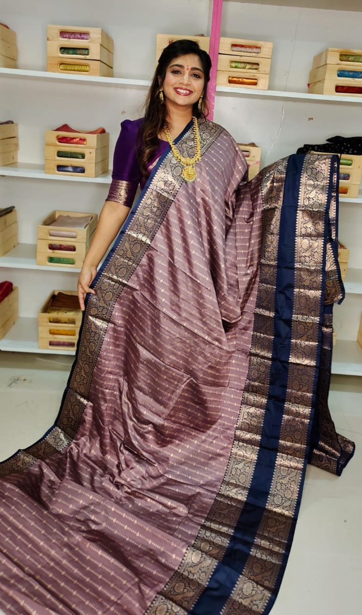 Soft banarasi Silk Saree