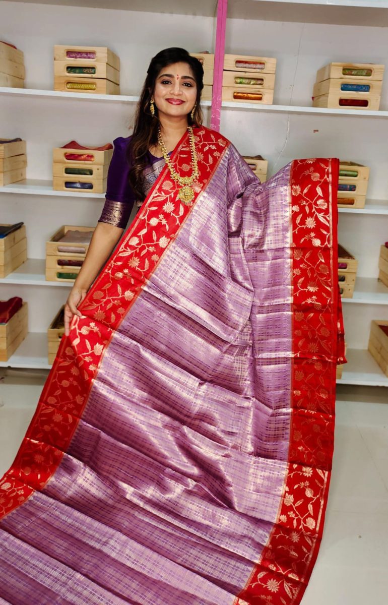 Soft banarasi Silk Saree