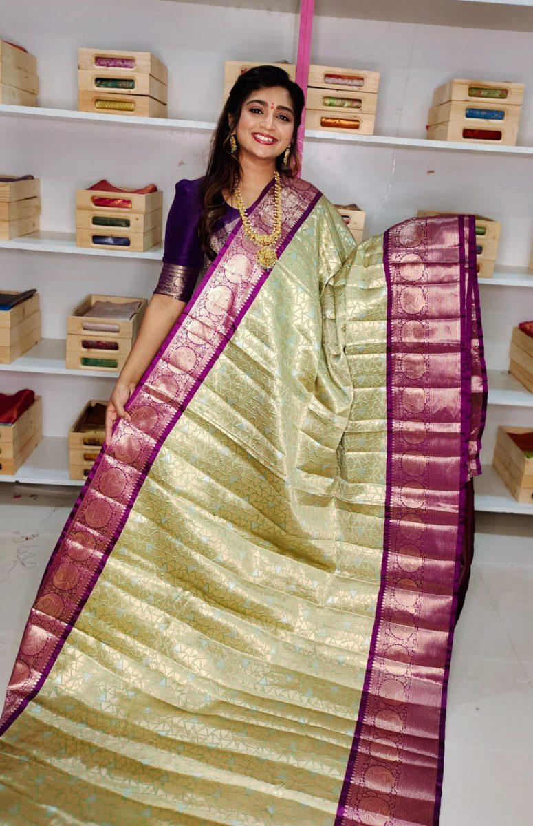 Soft banarasi Silk Saree