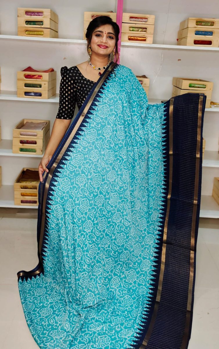 Crep dola Silk Saree