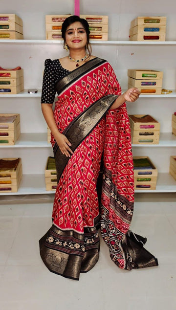 Crep dola Silk Saree