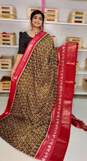 Crep dola Silk Saree