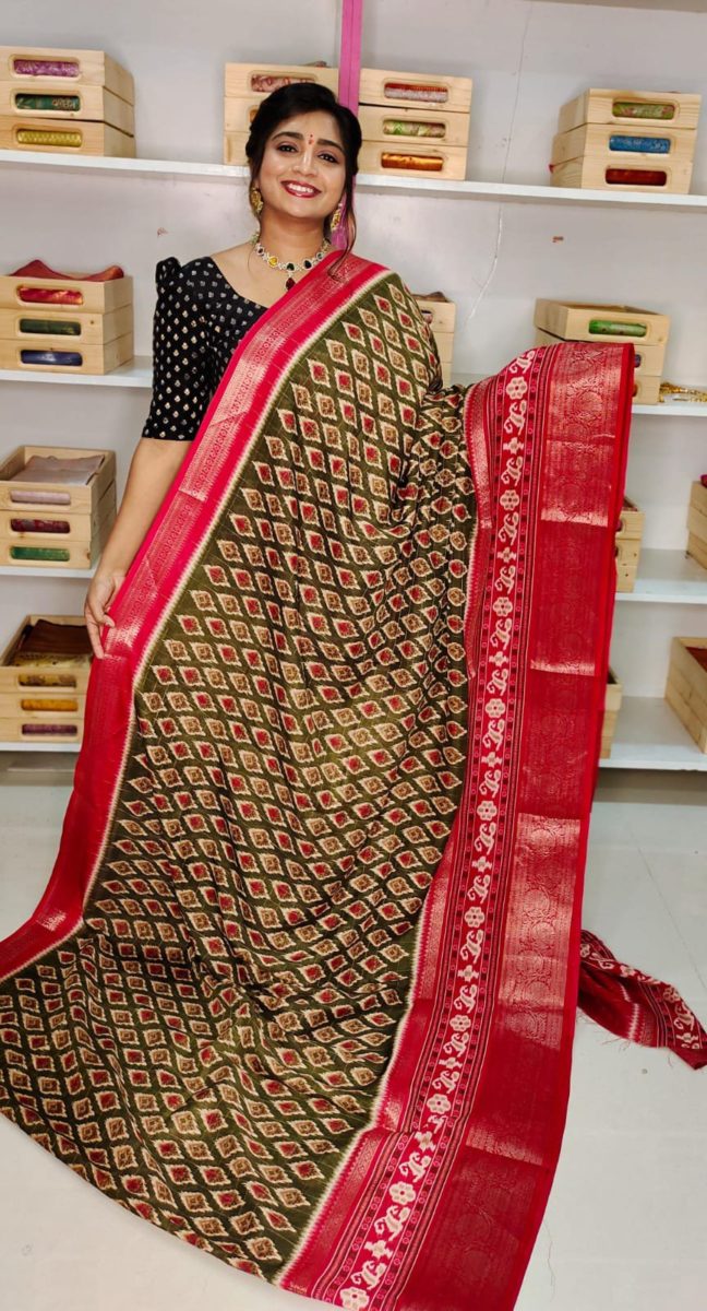 Crep dola Silk Saree