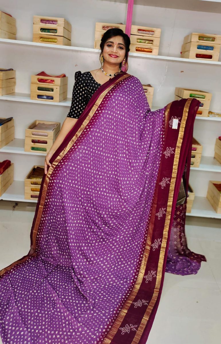 Crep dola silk sarees
