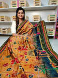 Pure chanderi Silk Saree