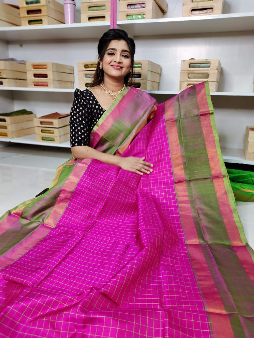 100% Silk mark certified kanjivaram pattu Saree