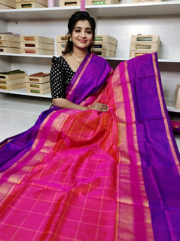 100% Silk mark certified kanjivaram pattu Saree