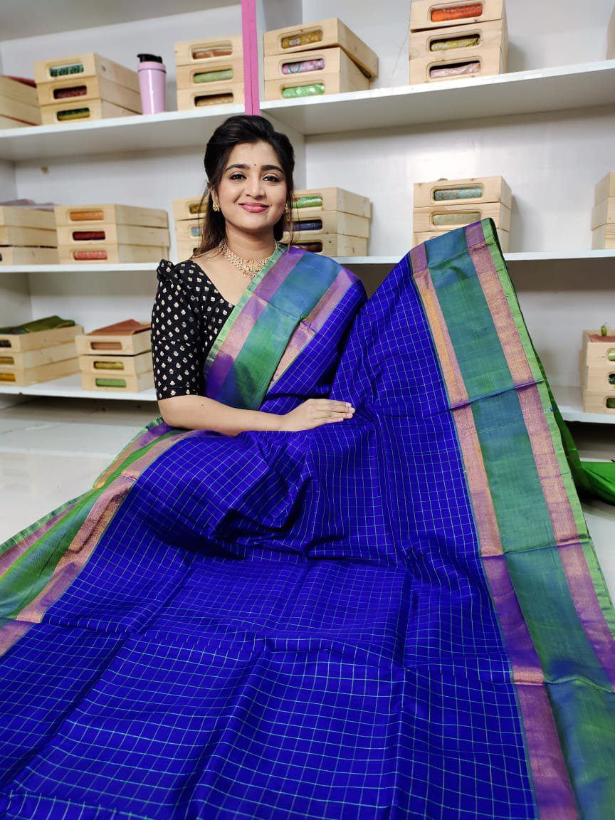 100% Silk mark certified kanjivaram pattu Saree