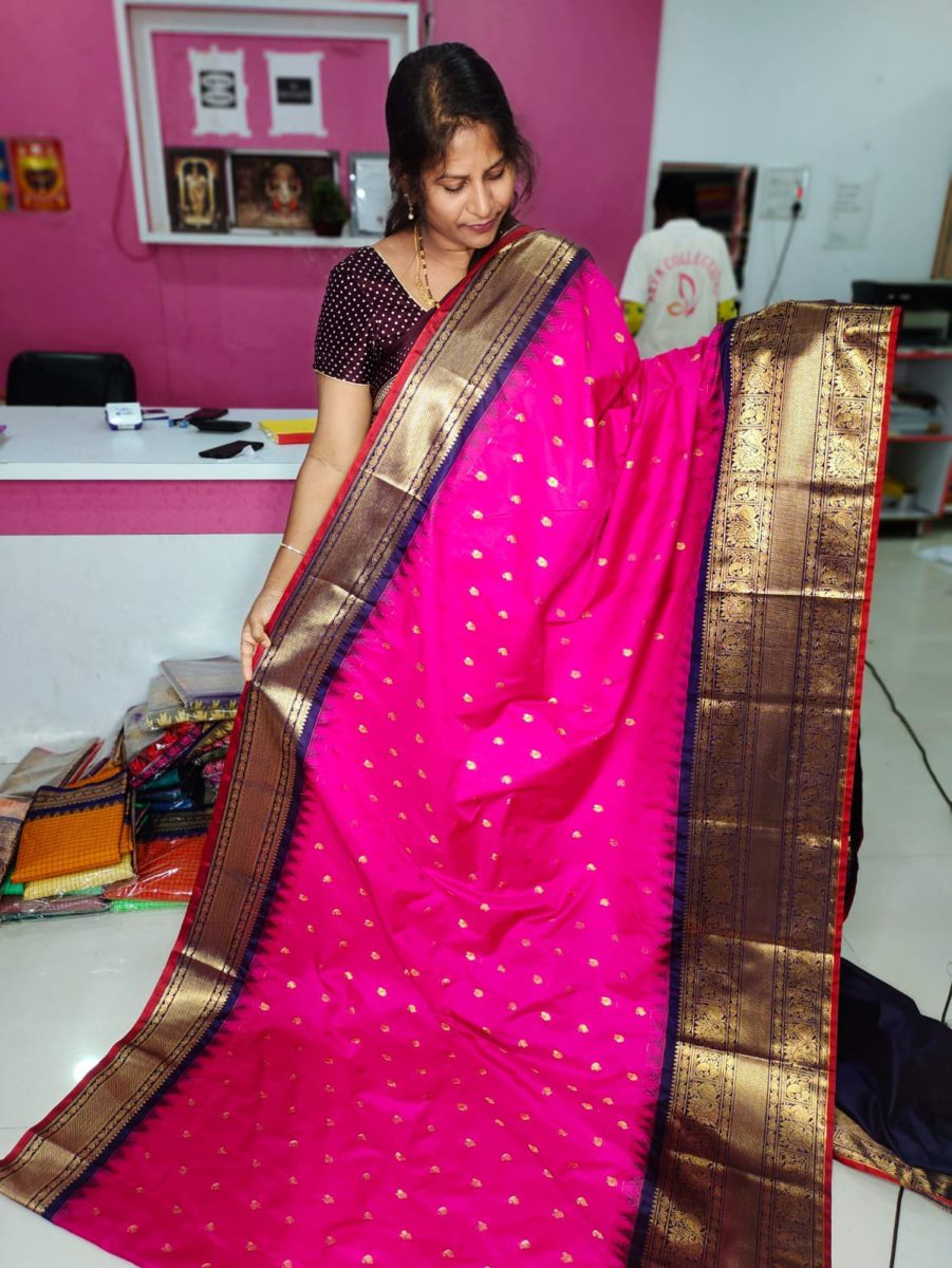 Primeme gadwal silk saree