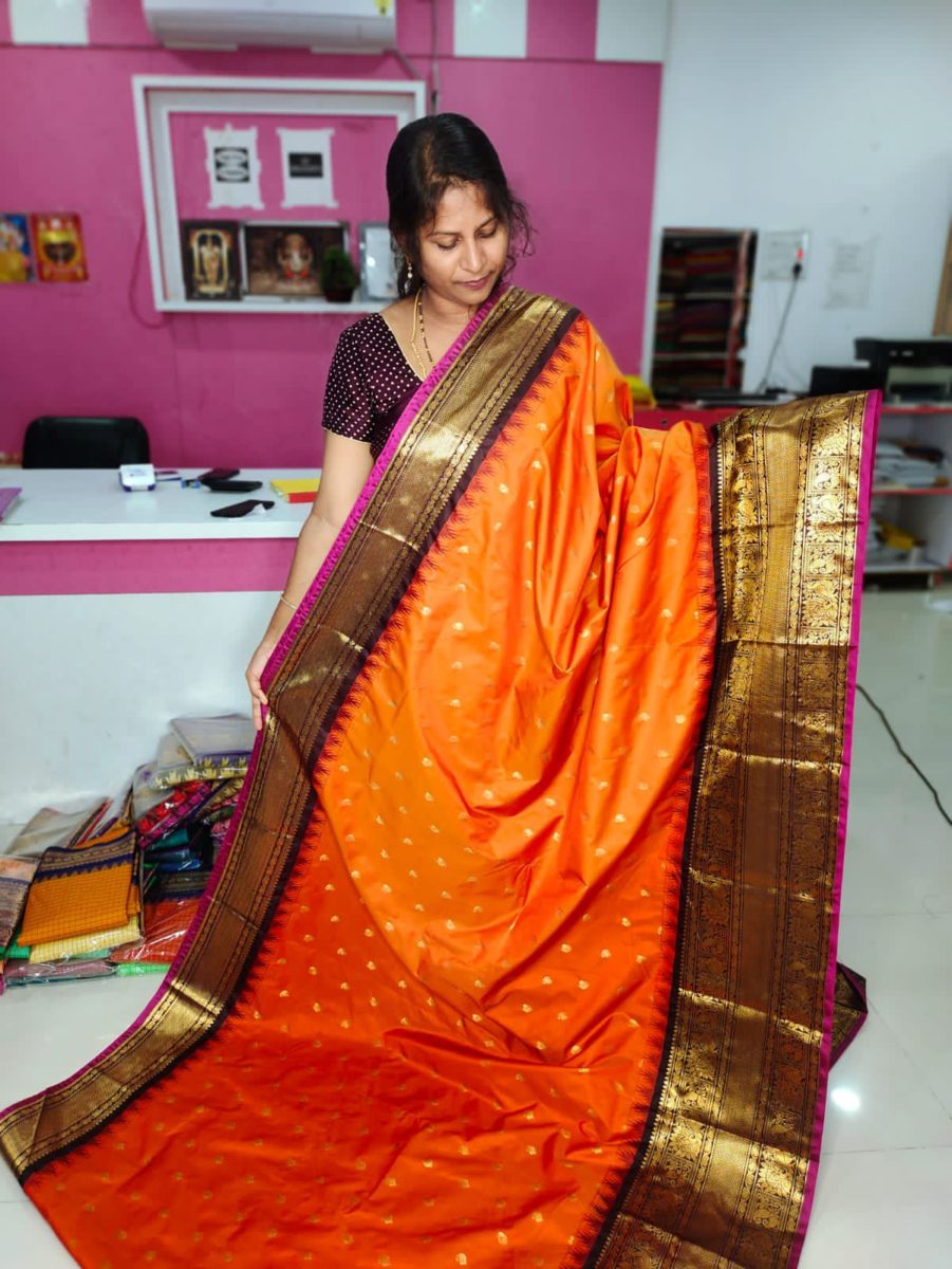 Primeme gadwal silk saree