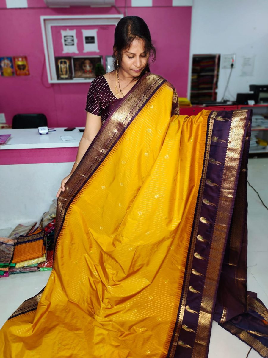 Primeme gadwal silk saree