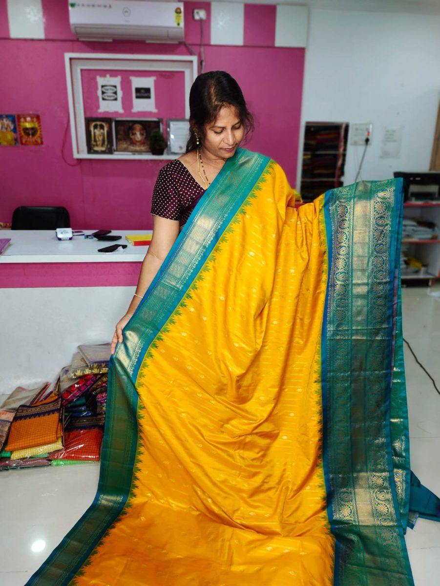 50% Gadwal Silk Saree