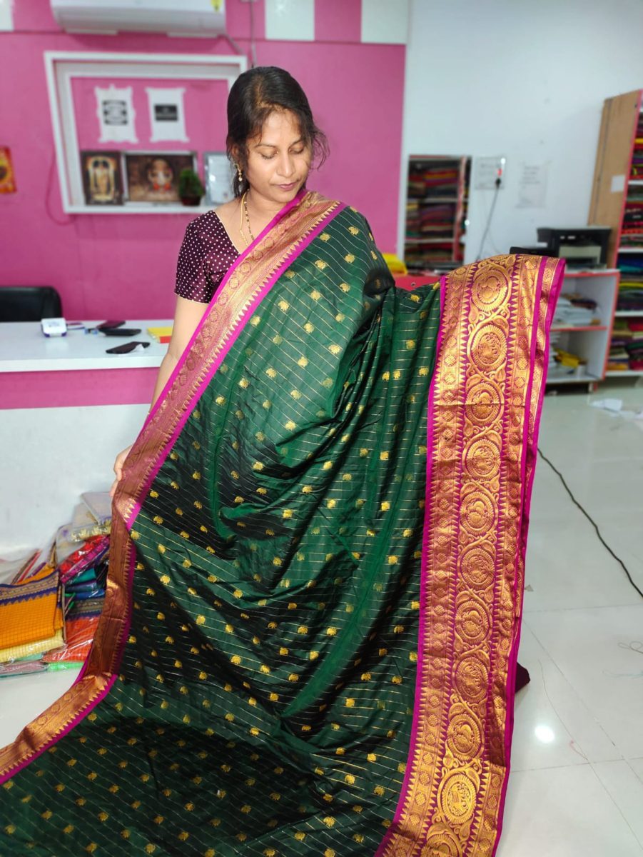 50% Gadwal Silk Saree