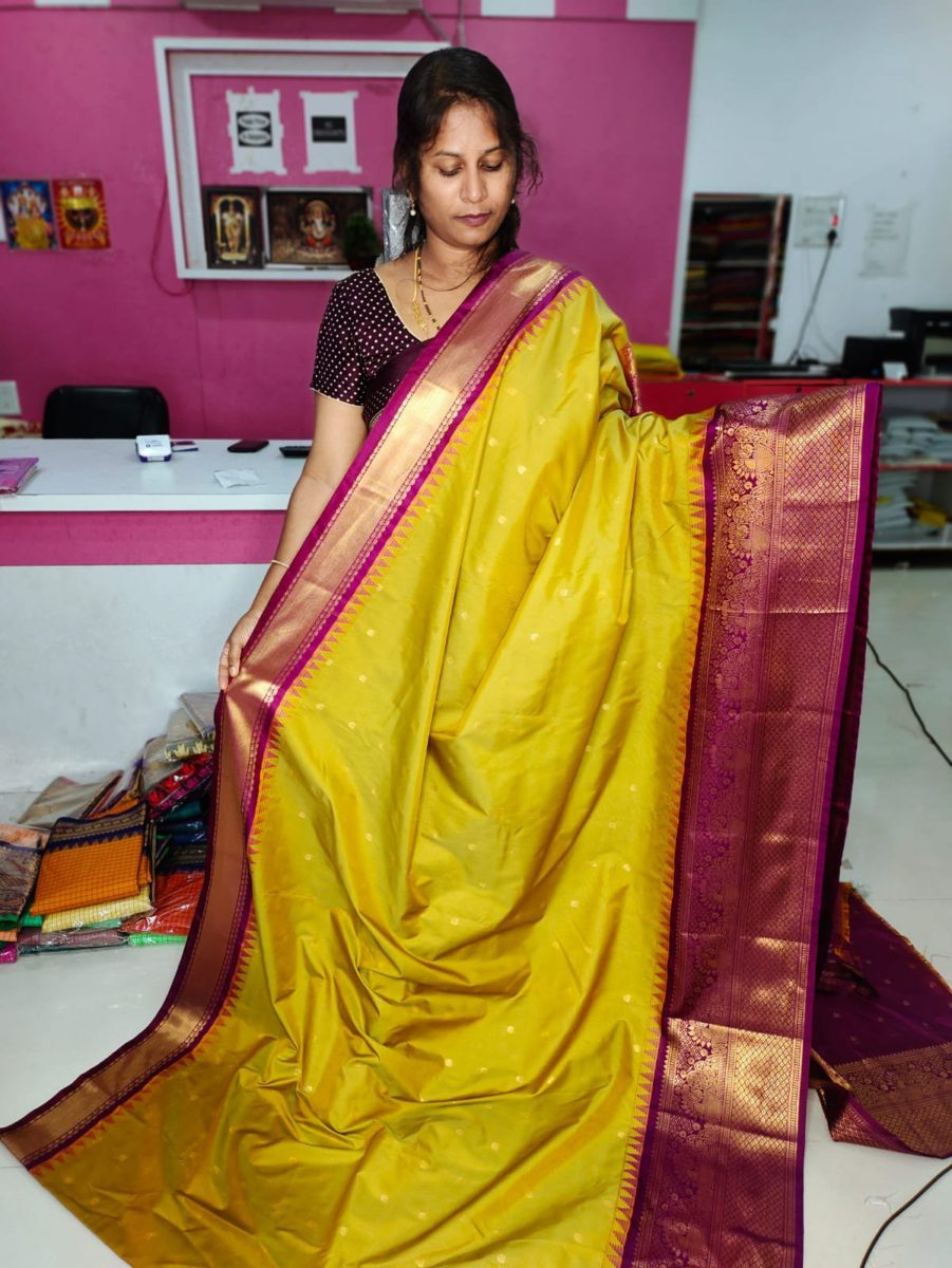 50% Gadwal Silk Saree