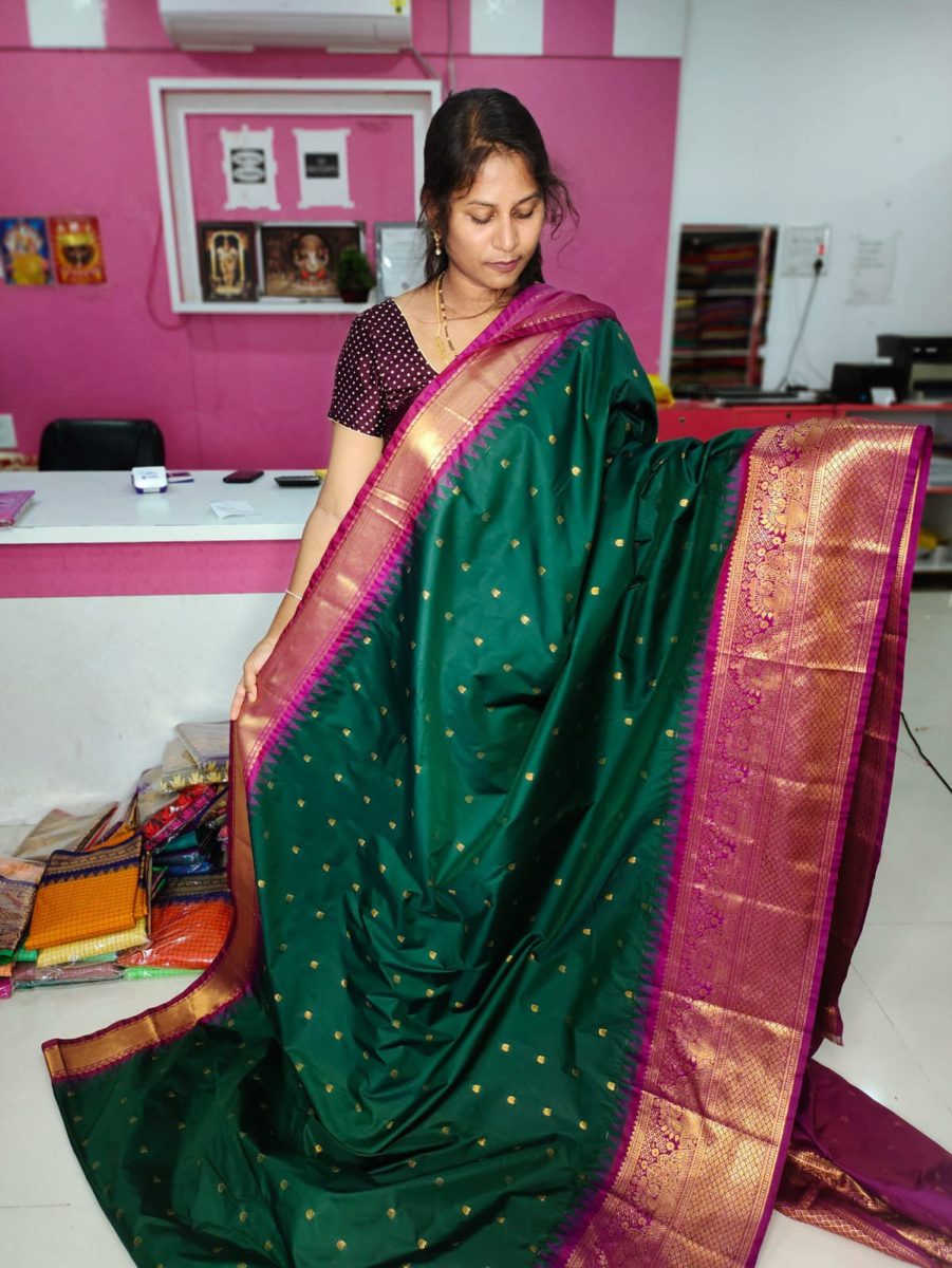 50% Gadwal Silk Saree