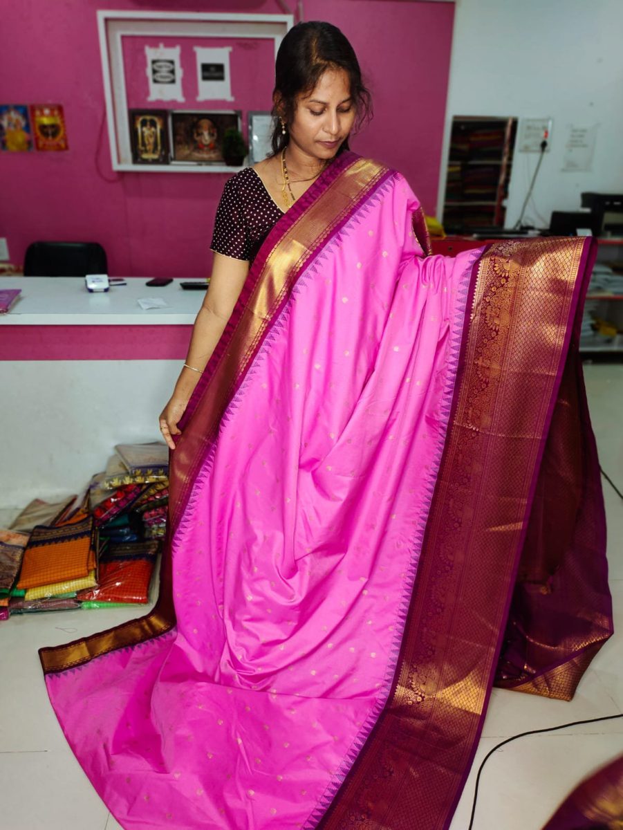 50% Gadwal Silk Saree