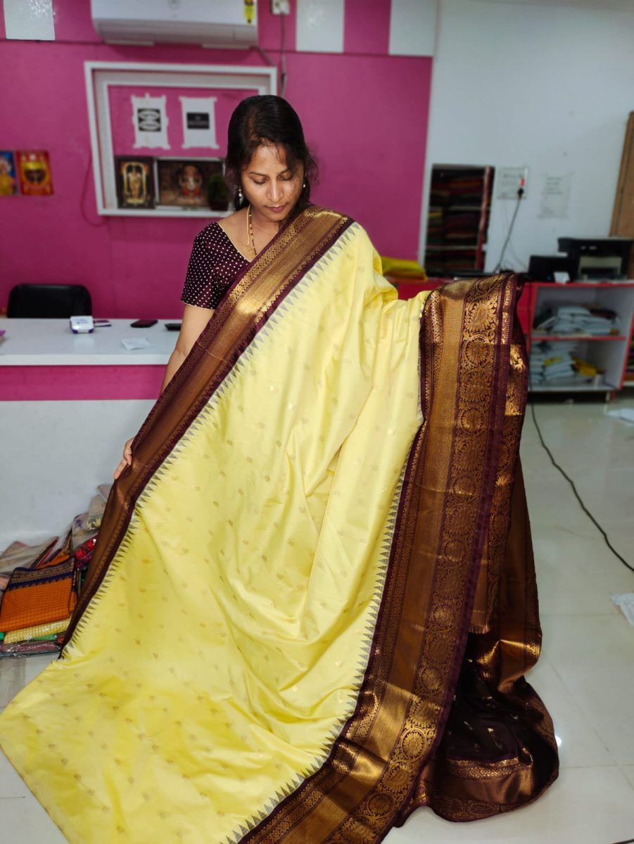 50% Gadwal Silk Saree