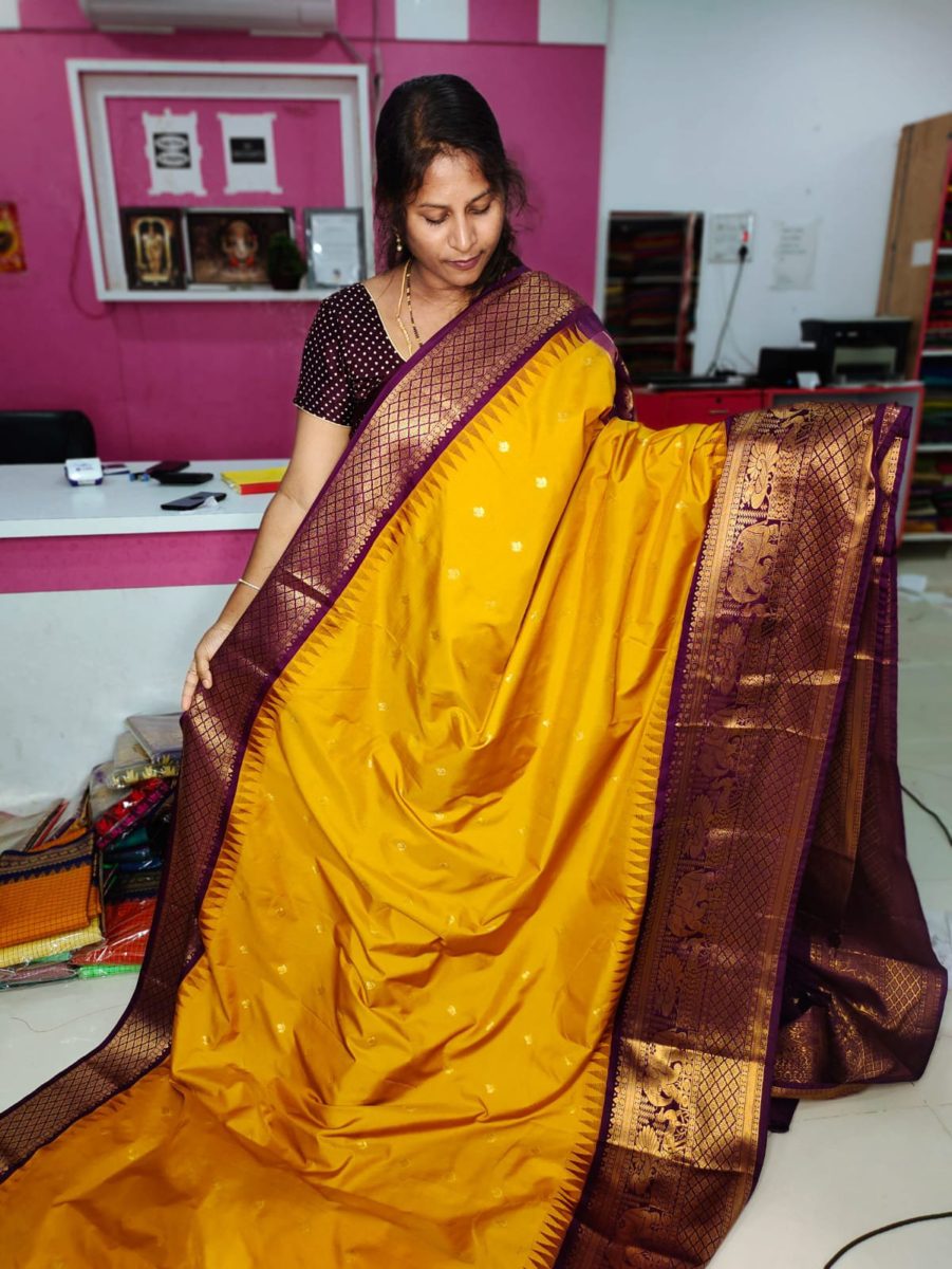 50% Gadwal Silk Saree