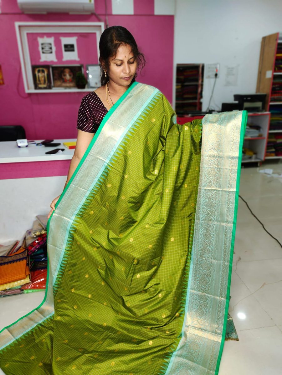 50% Gadwal Silk Saree