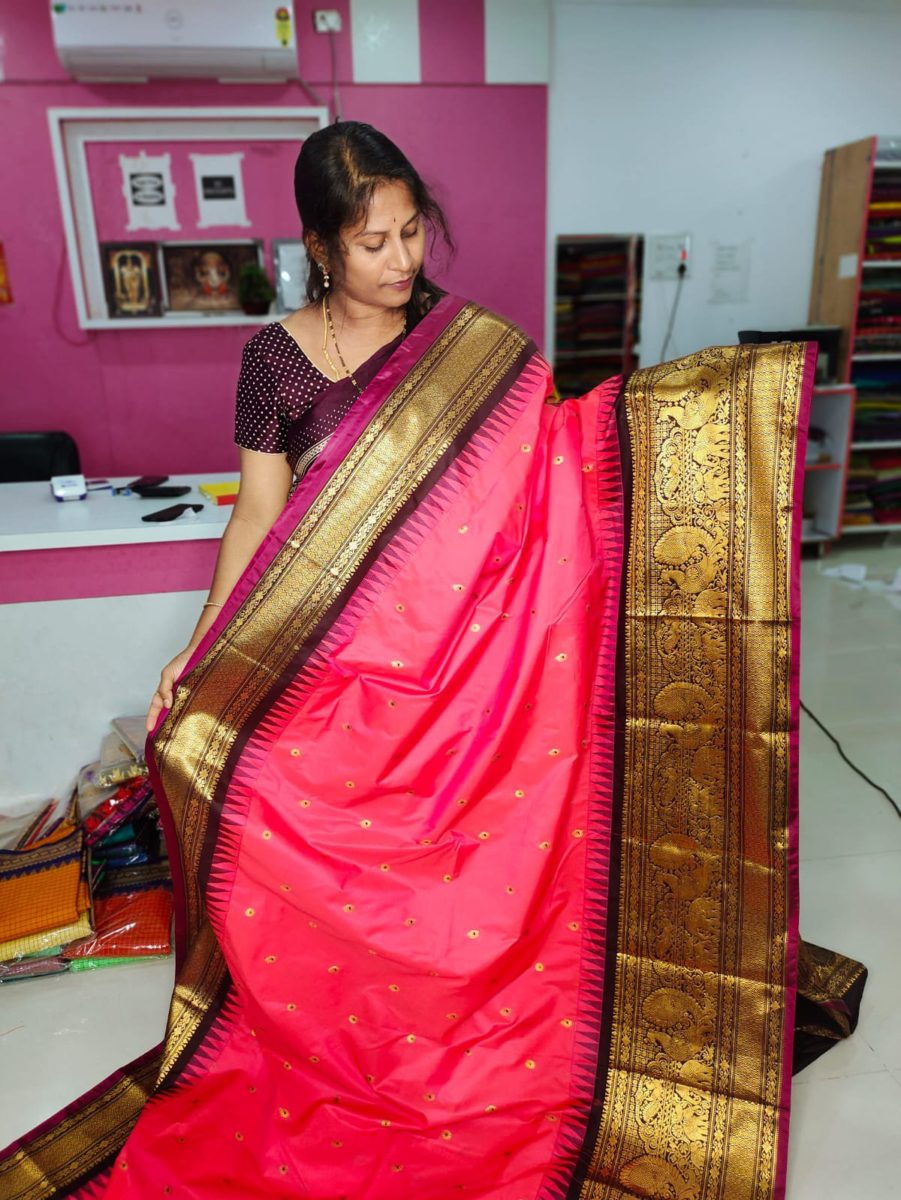 Primeme gadwal silk sarees