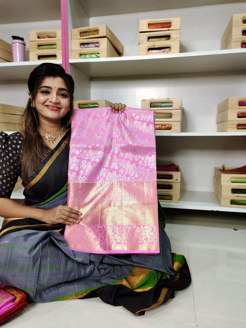 50% Kanchi Pattu collection