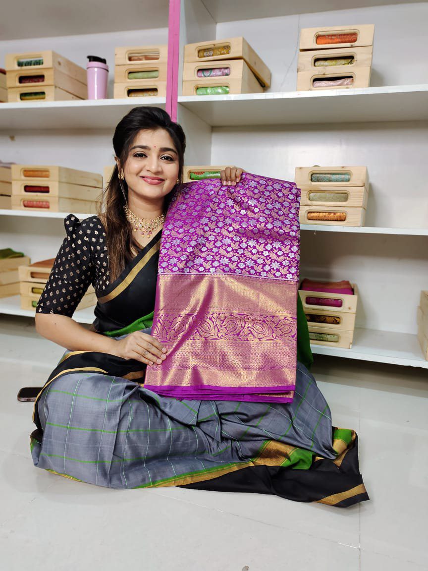 50% Kanchi Pattu collection