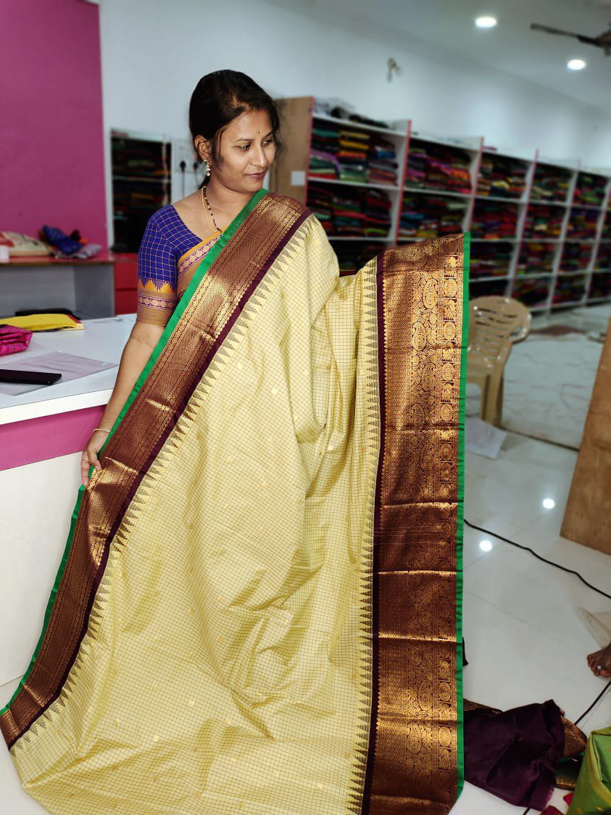 Primeme gadwal silk saree