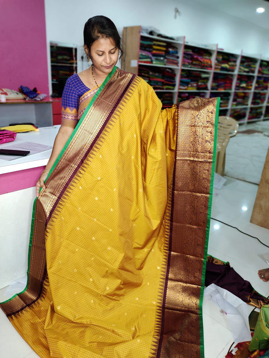 Primeme gadwal silk saree
