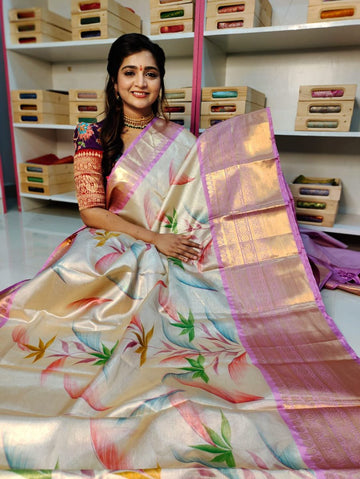Tishu kanchi silk sarees