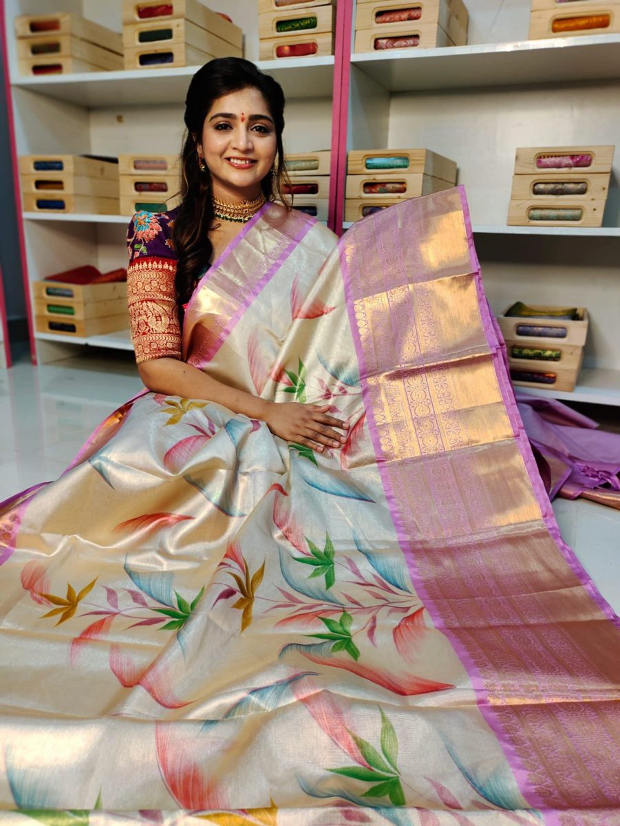 Tishu kanchi silk sarees