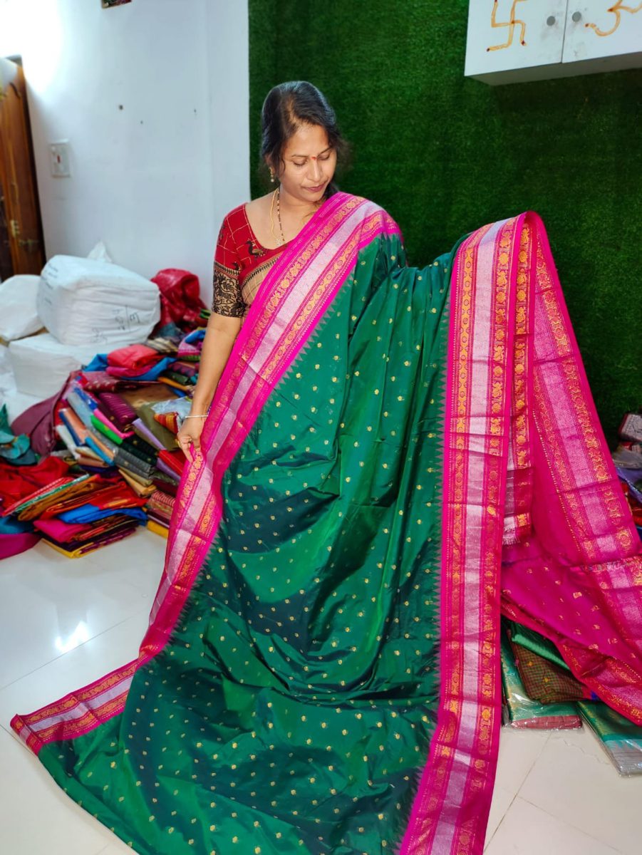 Gadwal silk sarees