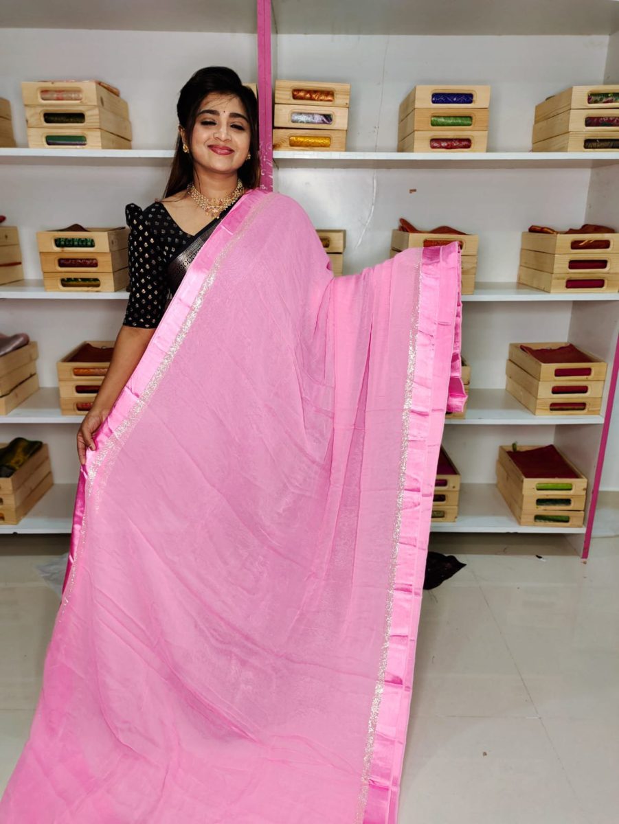 Shiffon Georgette sarees