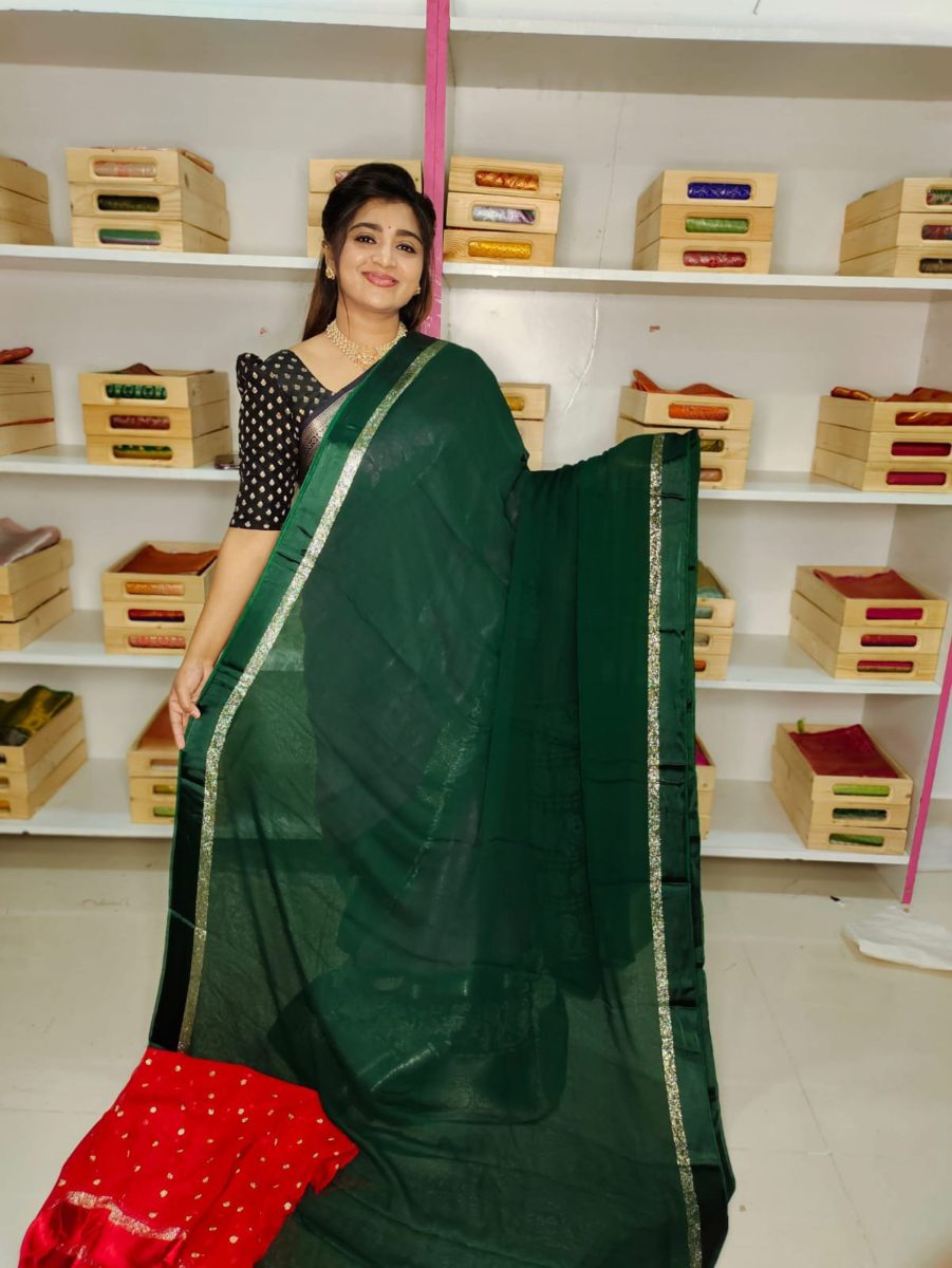 Shiffon Georgette sarees