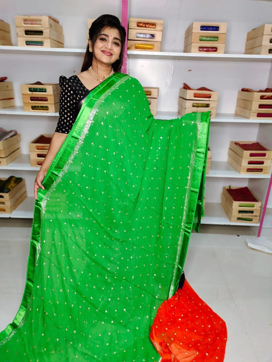 Shiffon Georgette sarees
