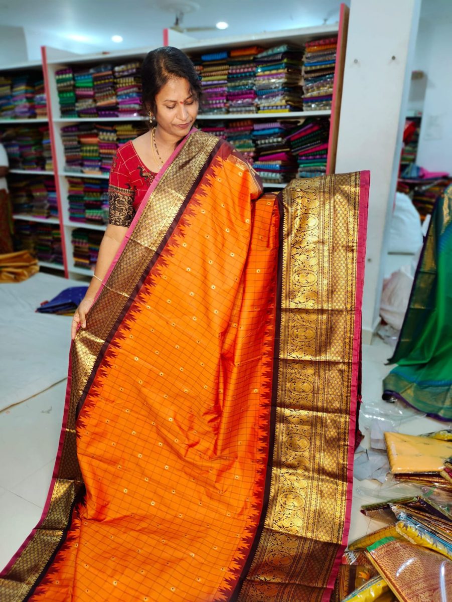 Primeme gadwal silk sarees