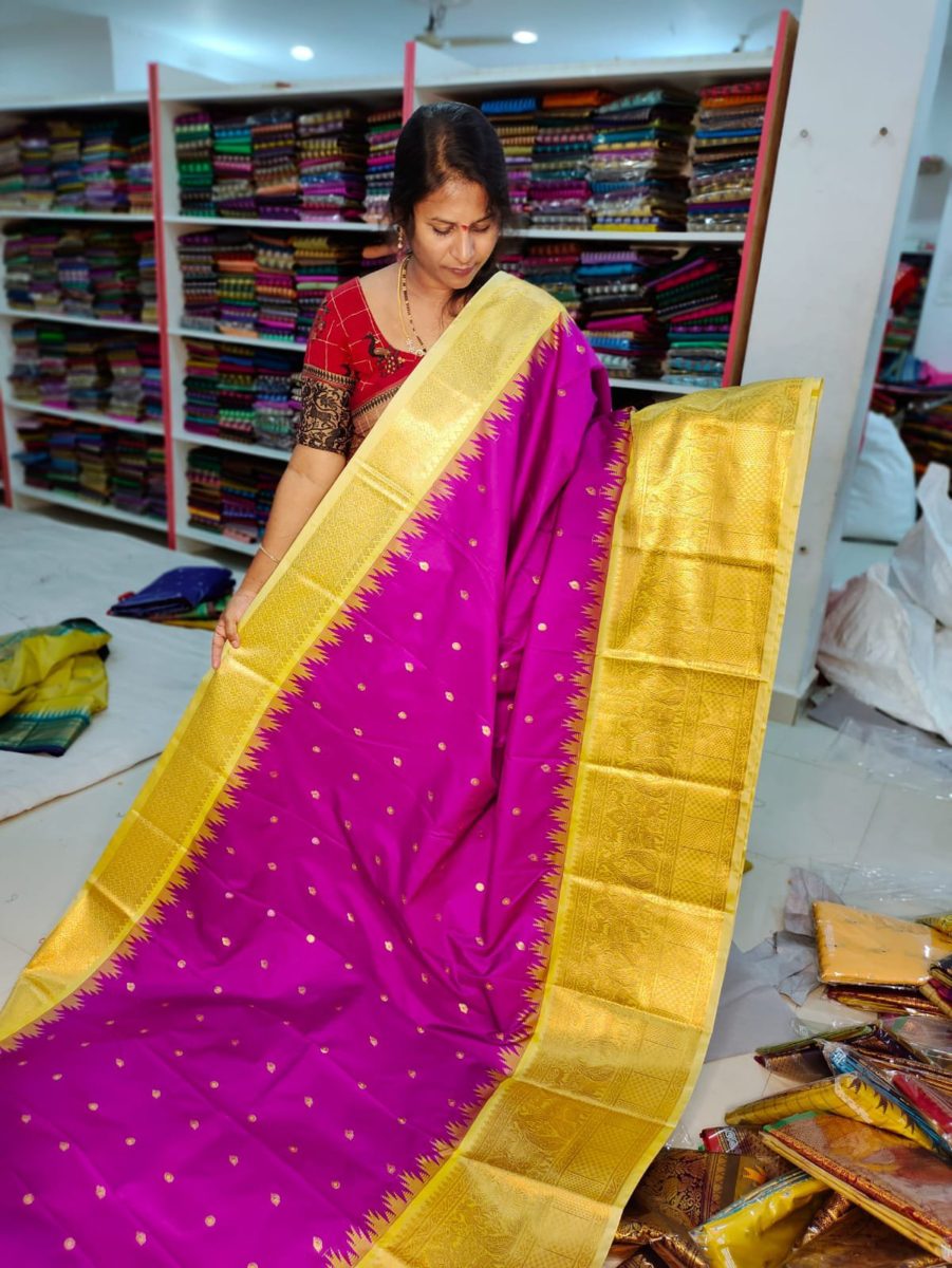 Primeme gadwal silk sarees