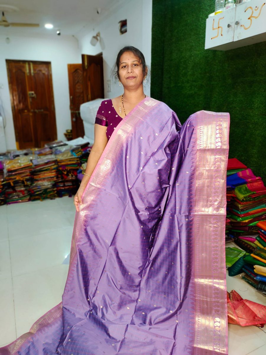 Soft Gadwal Silk Saree