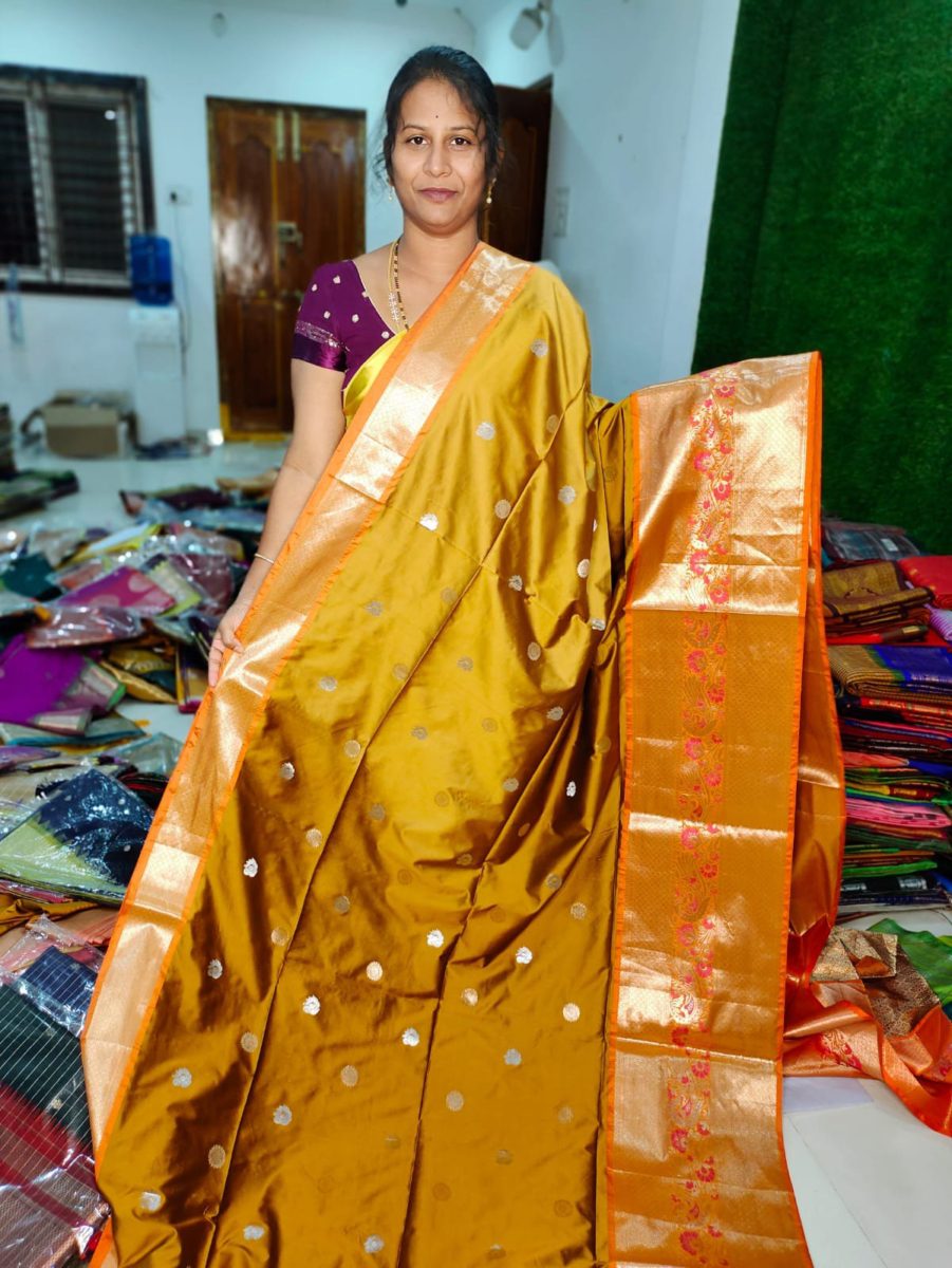 Soft Gadwal Silk Saree