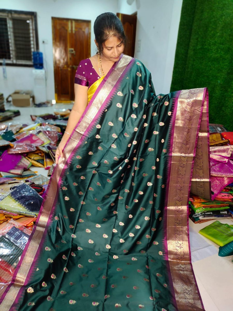Soft Gadwal Silk Saree