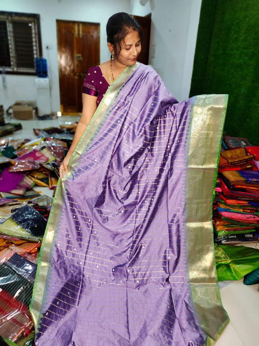 Soft Gadwal Silk Saree