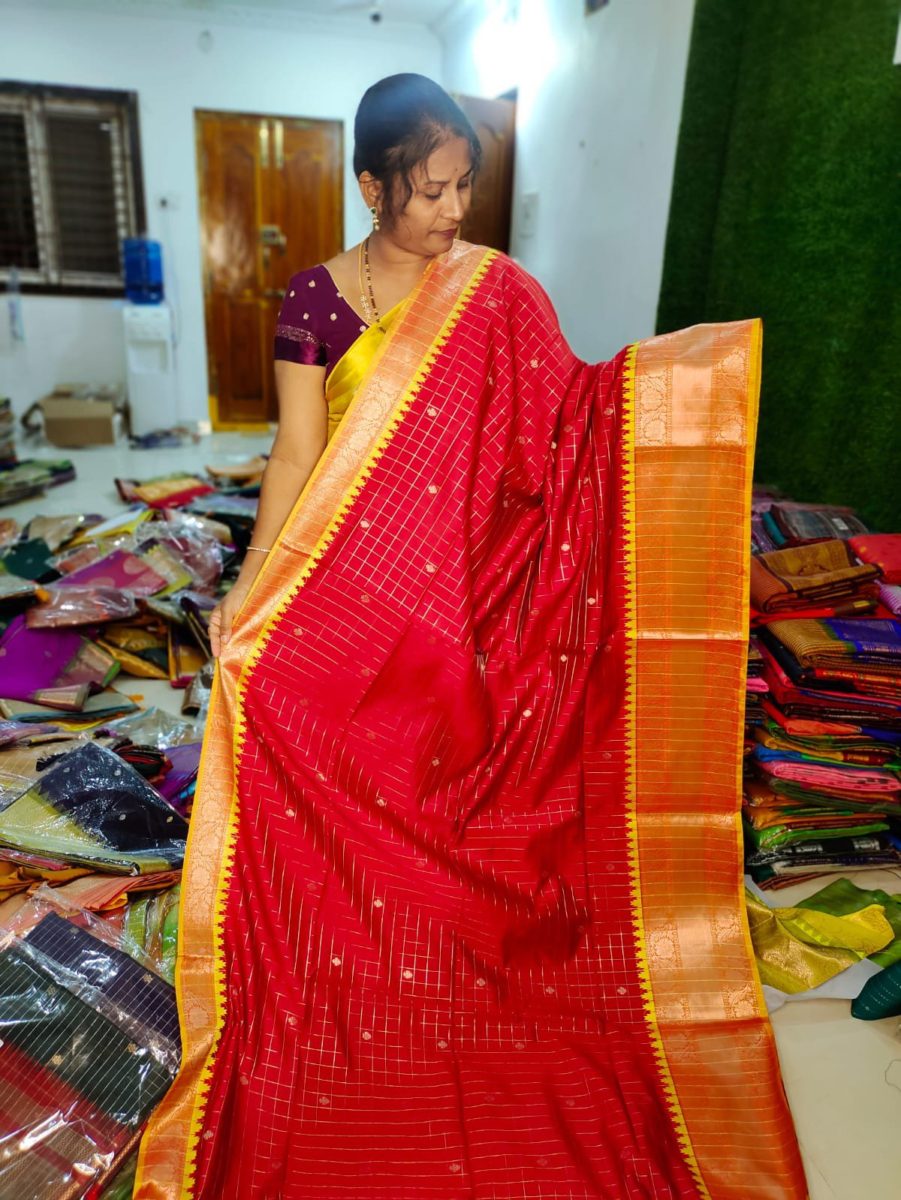 Soft Gadwal Silk Saree