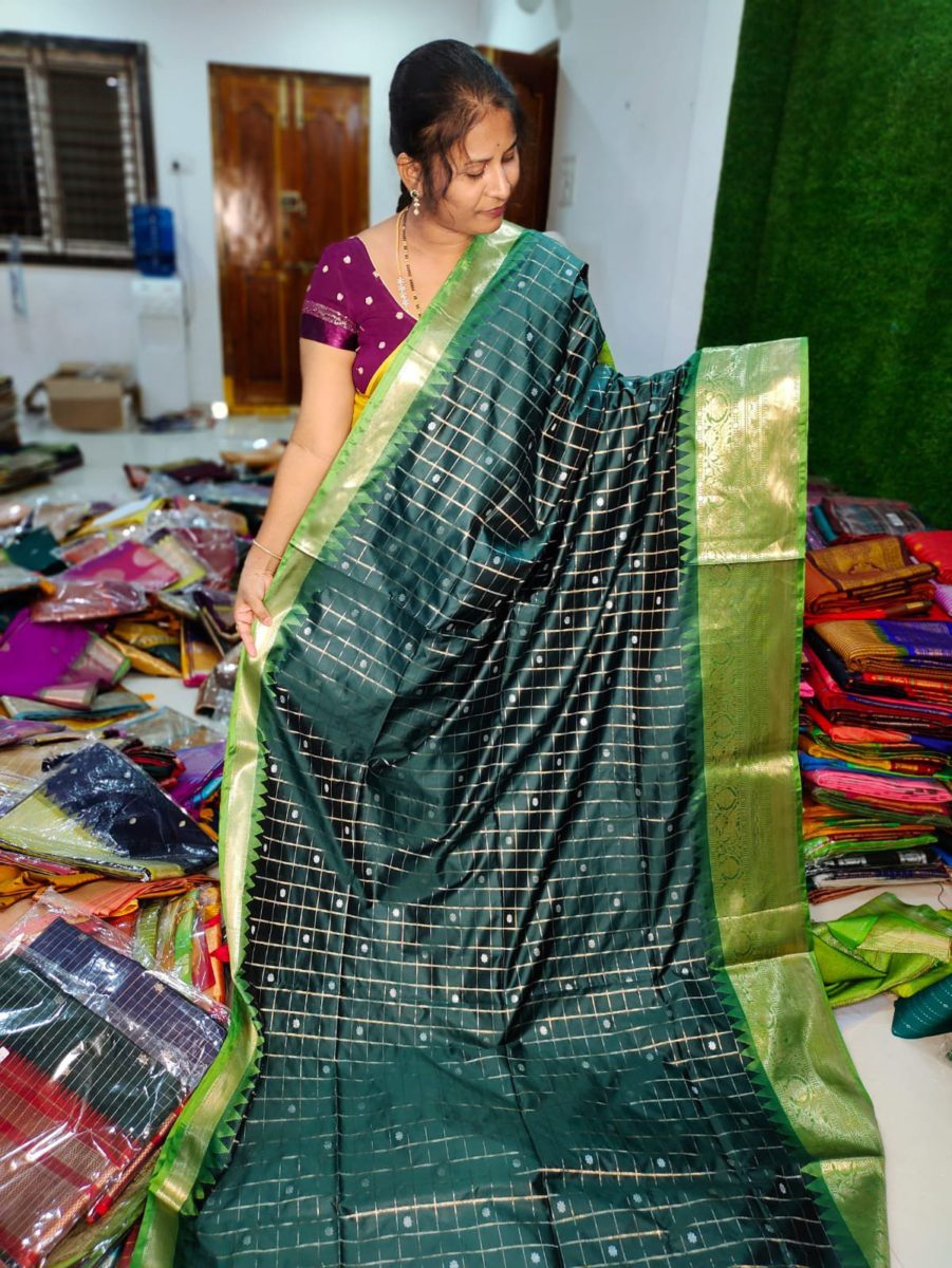 Soft Gadwal Silk Saree