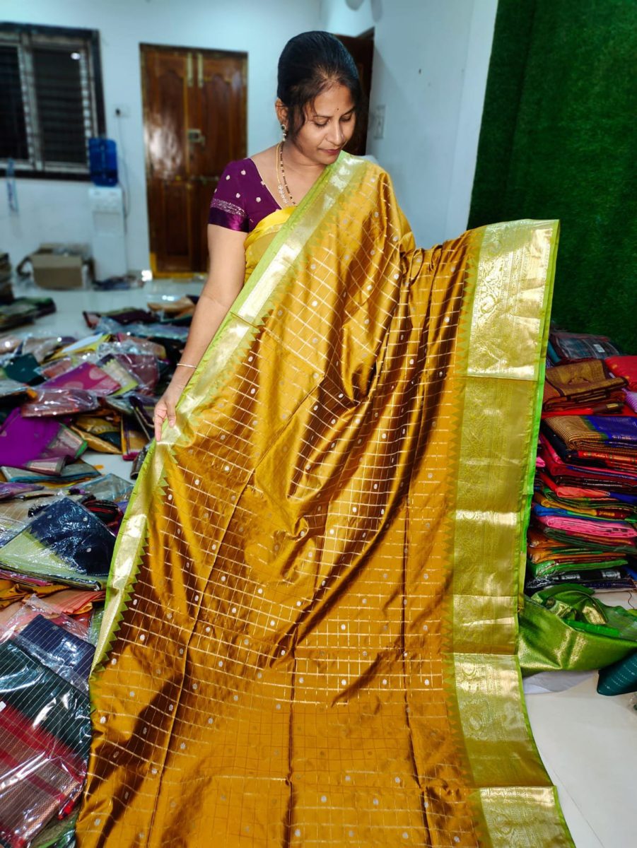 Soft Gadwal Silk Saree