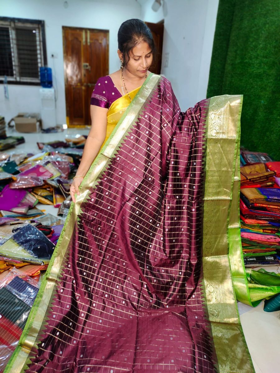 Soft Gadwal Silk Saree