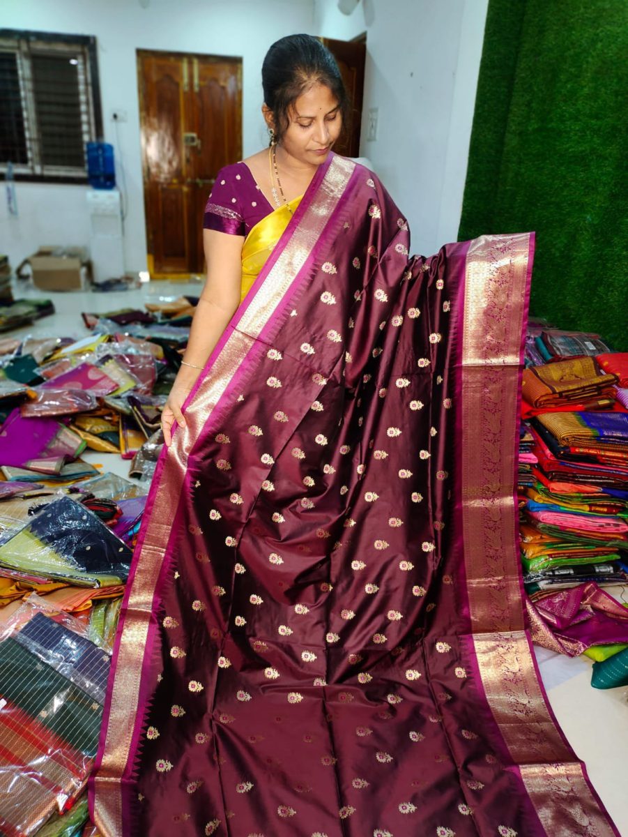Soft Gadwal Silk Saree