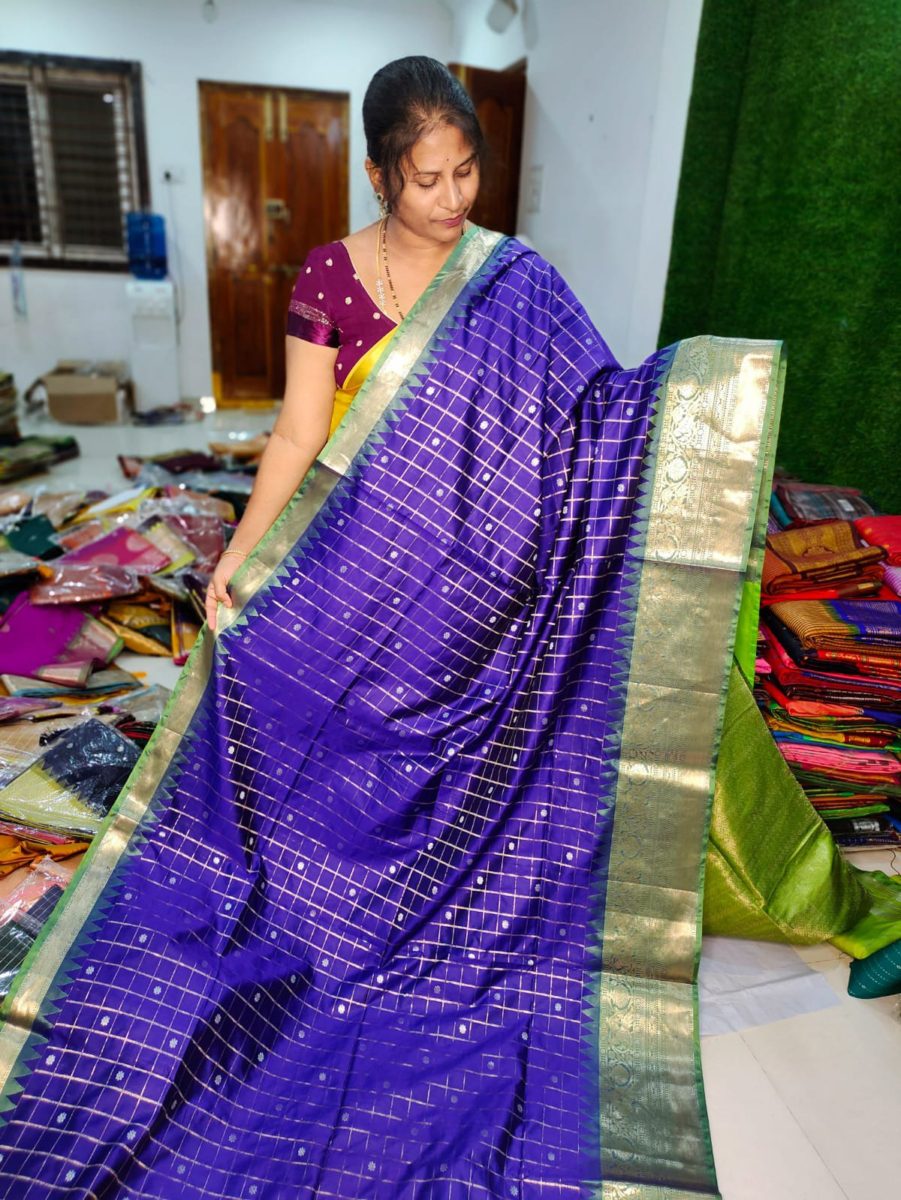 Soft Gadwal Silk Saree