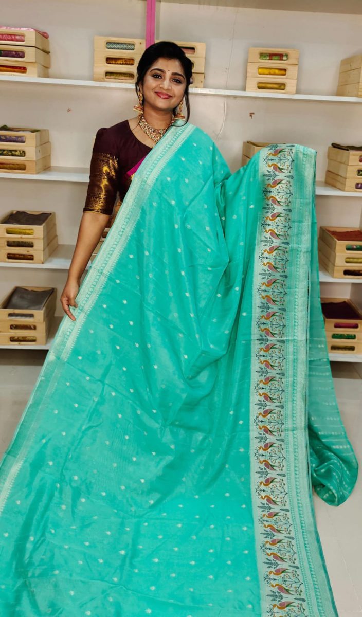 Banaras pure zute Silk Saree