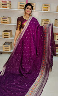 Banaras pure zute Silk Saree