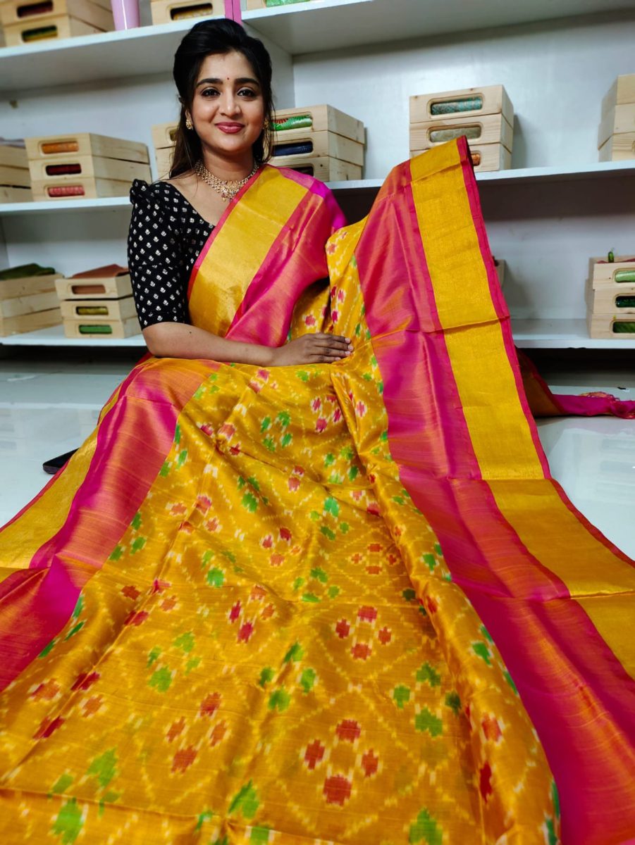 100% Silk mark certified sarees